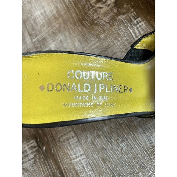 Donald J Plainer Women’s Mule Sandal Size 7.5 - Picture 4 of 6